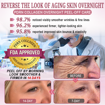 HISKIN® BOTOX Collagen Night Wrapping Mask – Overnight Wrapping Care to Smooth Face & Neck Wrinkles, Firm Loose-Looking Skin, Brighten Dark Spots & Restore a Fresher Glow