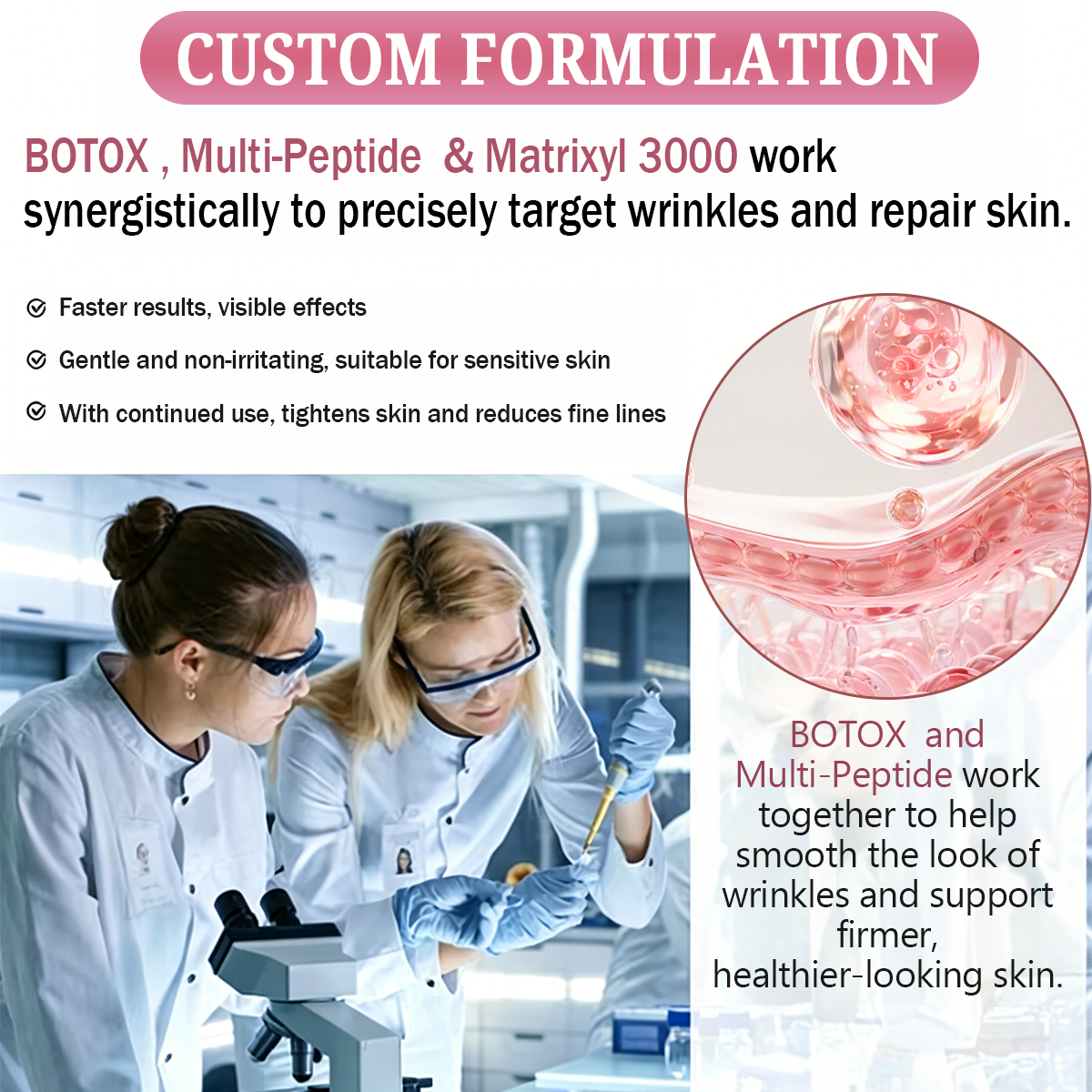 HISKIN® BOTOX Collagen Night Wrapping Mask – Overnight Wrapping Care to Smooth Face & Neck Wrinkles, Firm Loose-Looking Skin, Brighten Dark Spots & Restore a Fresher Glow