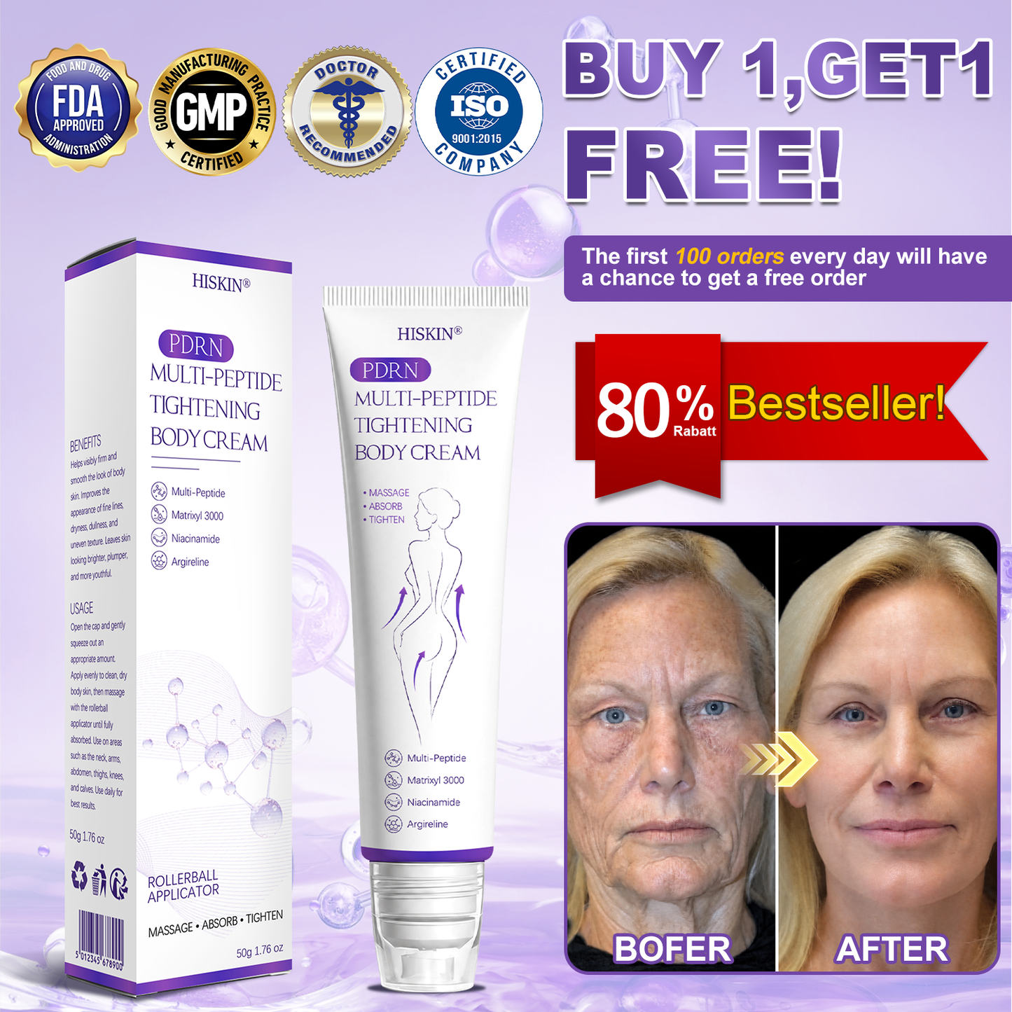 Wake Up Glowing with HISKIN® Glow & Firm Daily – Your Little Ritual for Radiant Skin